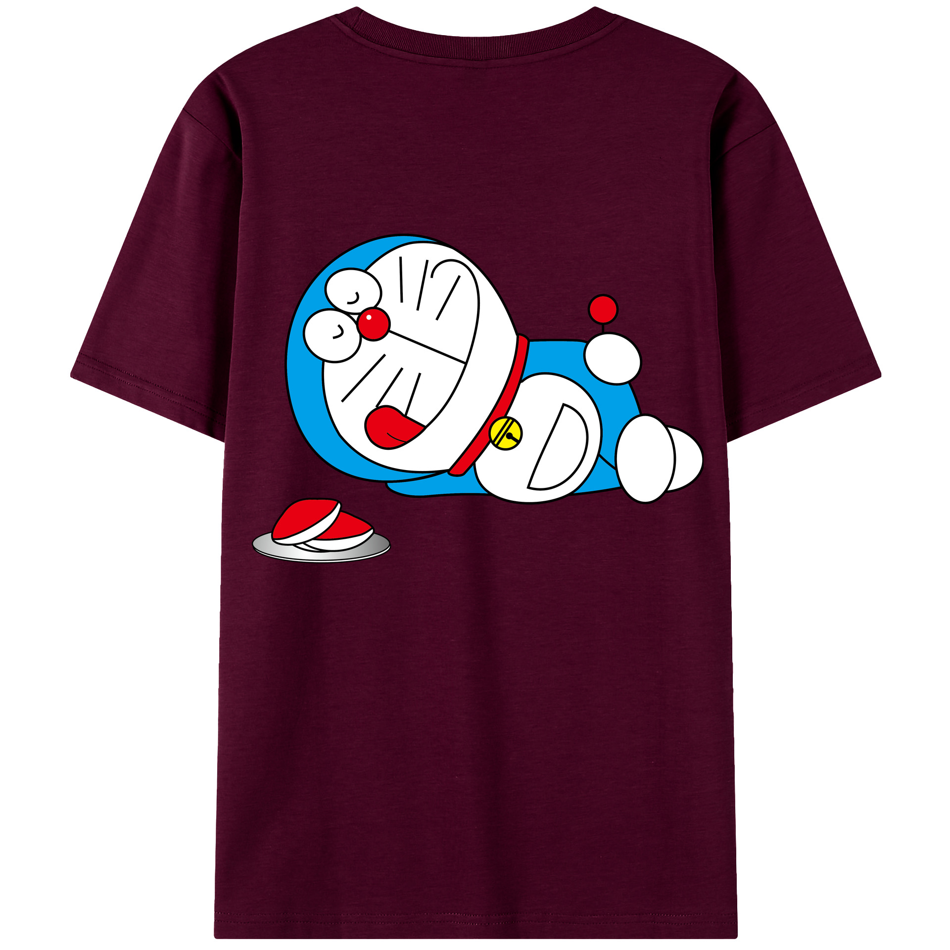 （画像用） ドラえもん Doraemon レディース半袖Tシャツ(バックプリント)